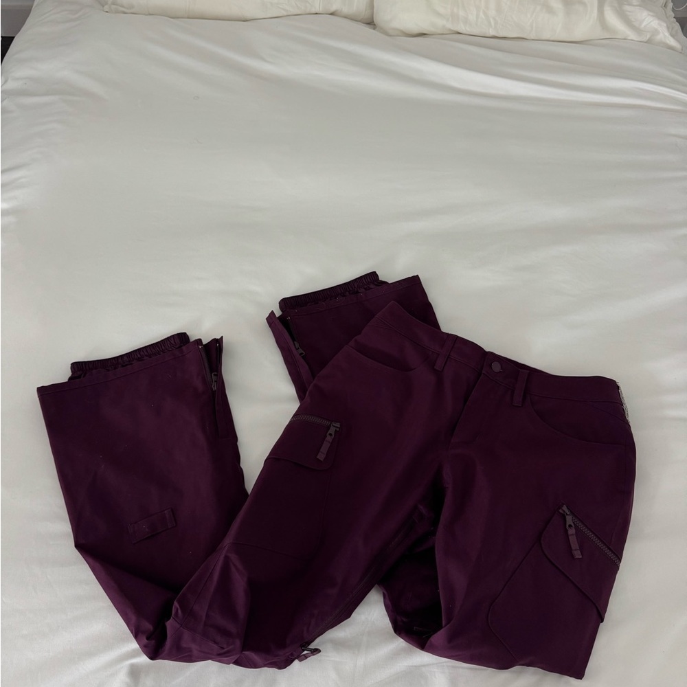 Burton Maroon Snow Pants